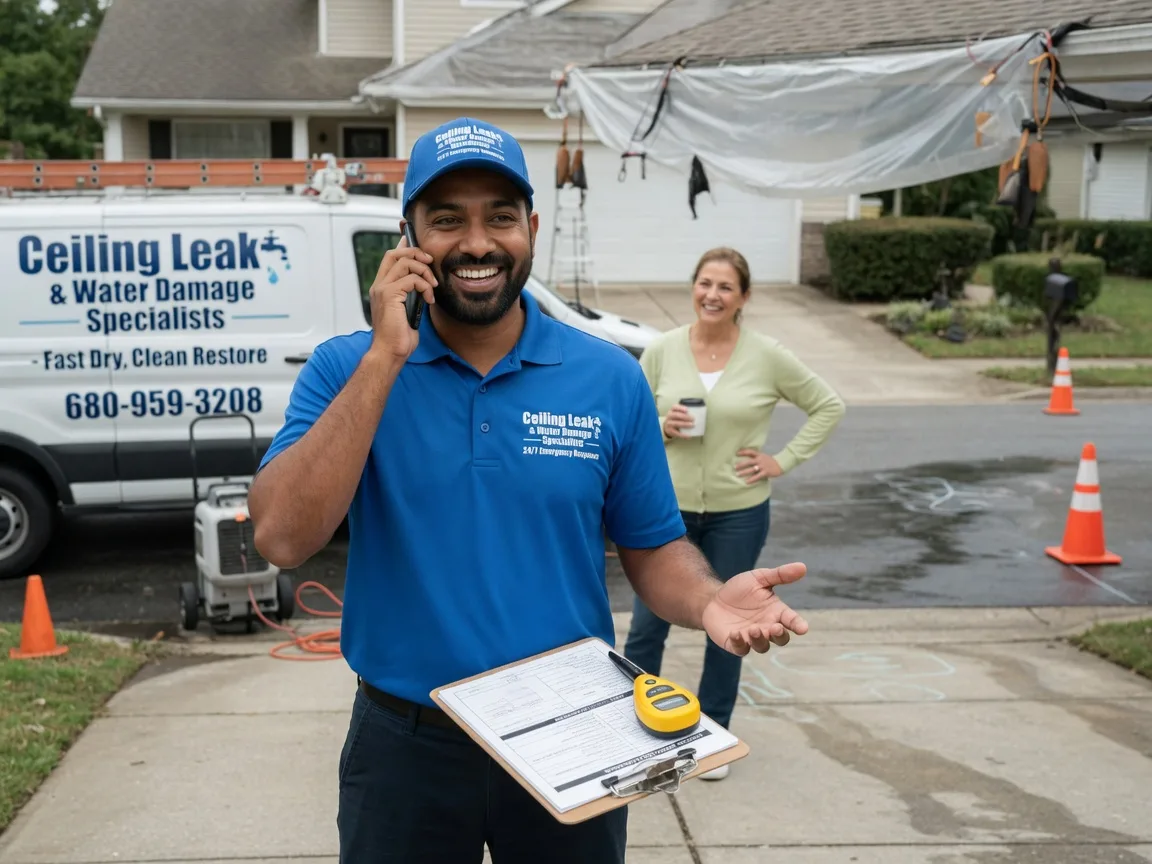 Ceiling Leak Cleanup Comstock, NY FAQs